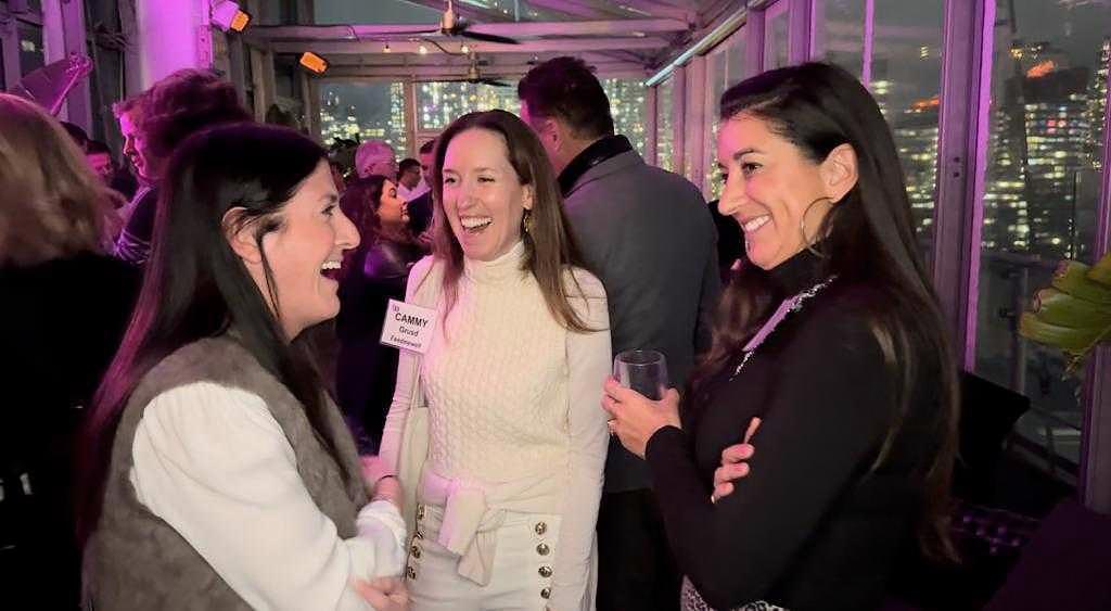 Women Networking at POSSIBLE NYC Reception