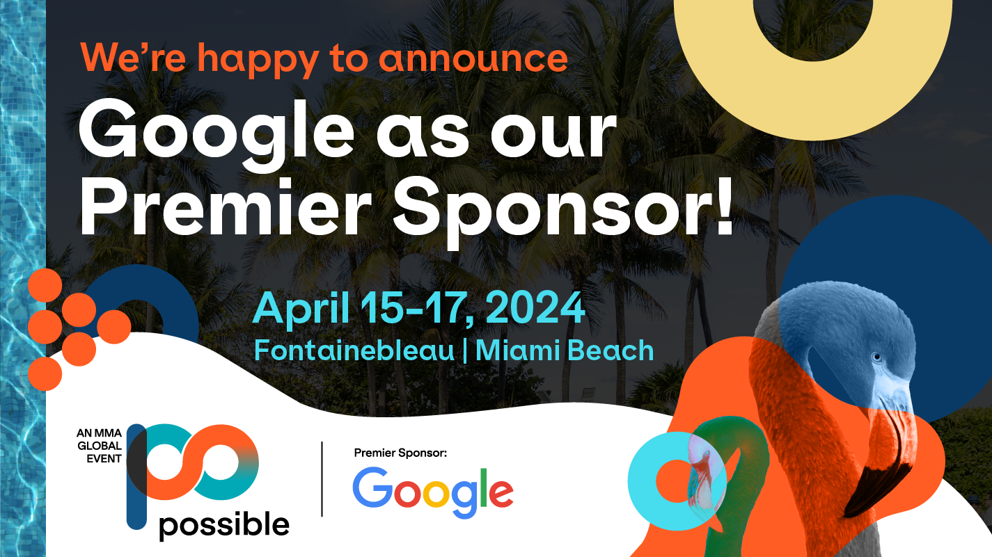 POSSIBLE Announces Google as Premier Sponsor for 2024 Miami Event