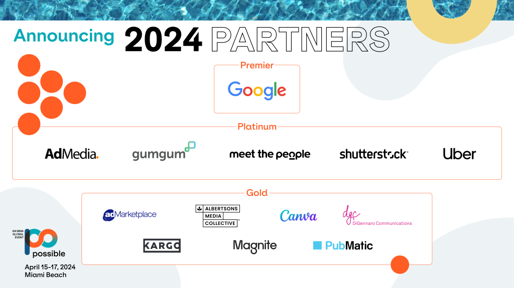 2024 Partners Announcement - POSSIBLE Marketing Conference Miami